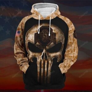 Ohio State Buckeyes Camo 3d Hoodie For Men For Women All Over Printed Hoodie - 181971f806ce