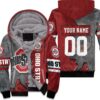 Ohio State Buckeyes Footballs 3D Hoodie Personalized Unisex Fleece Hoodie - 3d1047b3495e