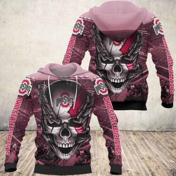 Ohio State Buckeyes Meta Skull 3D Hoodie For Men For Women All Over Printed Hoodie - 622f528ecd56 Ohio State Buckeyes Meta Skull 3D Hoodie For Men For Women All Over Printed Hoodie - 622f528ecd56