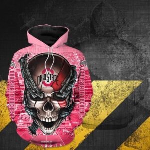 Ohio State Buckeyes Meta Skull 3d Hoodie For Men For Women All Over Printed Hoodie - 93879b75ae48