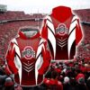 Ohio State Buckeyes Ncaa Skull 3d Hoodie For Men For Women All Over Printed Hoodie - c9db892affca