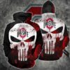 Ohio State Skull 3D Hoodie For Men For Women All Over Printed Hoodie - 9ec3e1886ab0