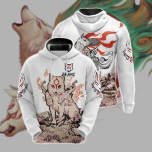 Okami New Unisex 3D Hoodie All Over Print Hoodie645 - c1c36b378352