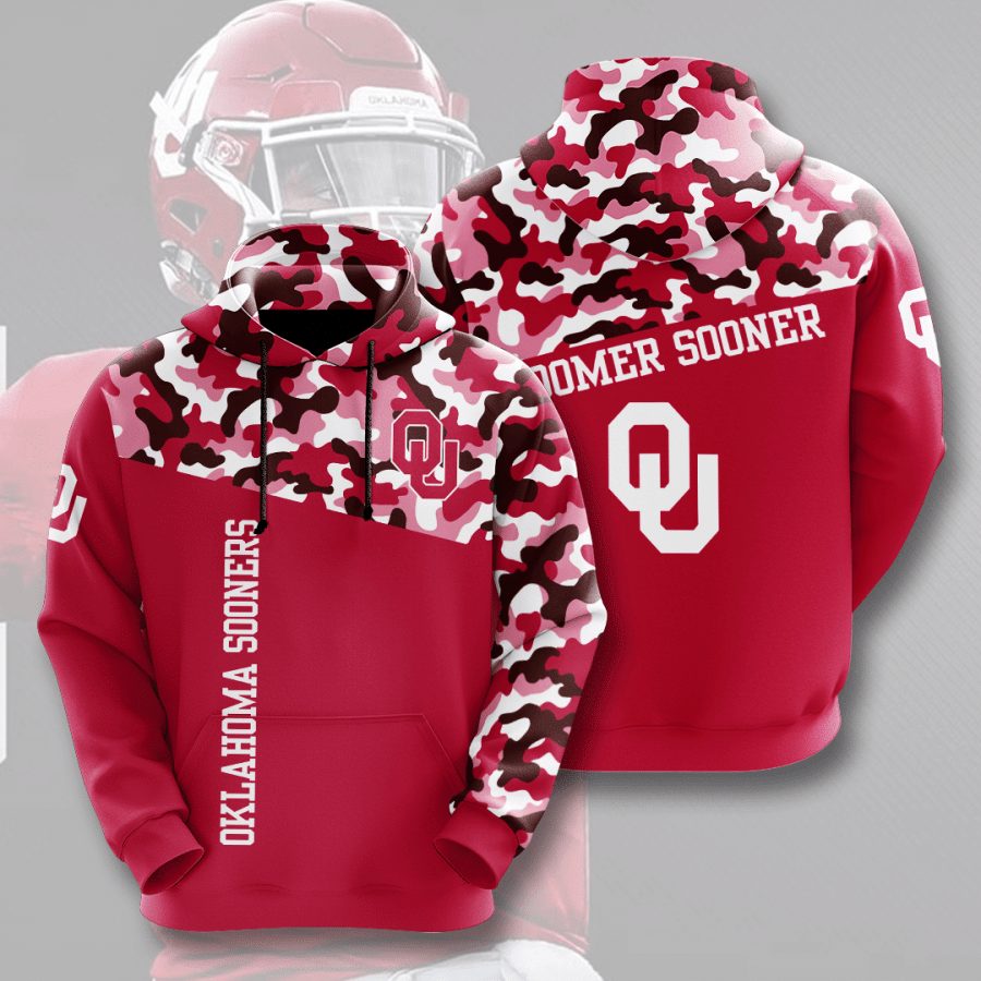 Oklahoma Sooners 3D Hoodie - 89f0a7e921b6 Oklahoma Sooners 3D Hoodie - 89f0a7e921b6