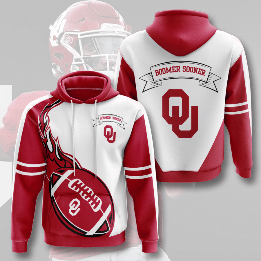 Oklahoma Sooners 3D Hoodie - e6e05c17e2a2 Oklahoma Sooners 3D Hoodie - e6e05c17e2a2