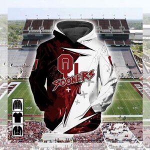 Oklahoma Sooners For Football Pullover And Zippered Hoodies Custom 3d Graphic Printed 3d Hoodie All Over Print Hoodie For Men For Women - 71418a7ea18f