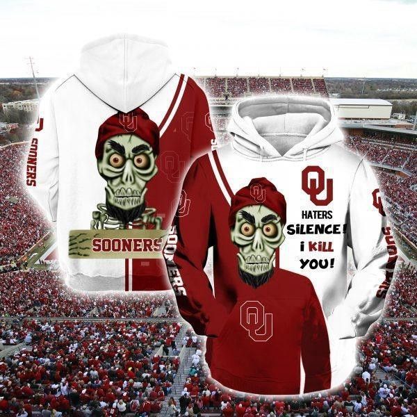 Oklahoma Sooners Hater Silence I Kill You 3D Hoodie For Men For Women All Over Printed Hoodie - 556952750431 Oklahoma Sooners Hater Silence I Kill You 3D Hoodie For Men For Women All Over Printed Hoodie - 556952750431