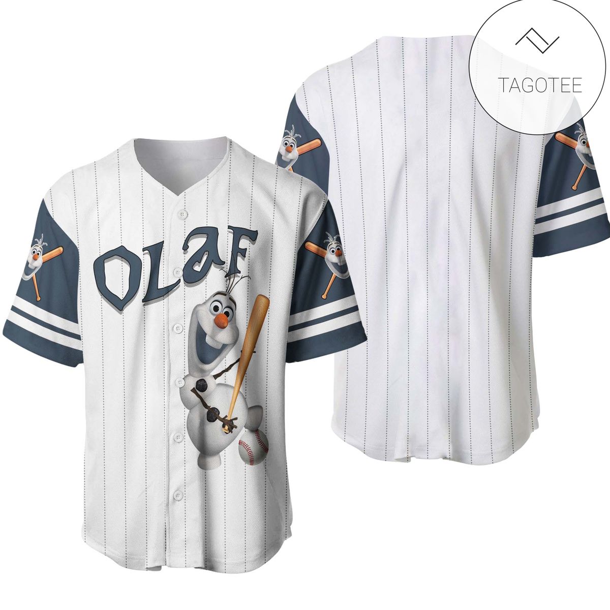 Olaf Disney Gift Baseball Jersey Olaf Disney Gift Baseball Jersey