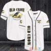 Old Crow White Baseball Jersey