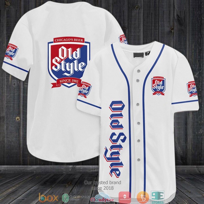 Old Style Baseball Jersey Shirt Old Style Baseball Jersey Shirt