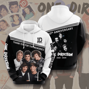 One Direction 3D Hoodie - e3912a98d671