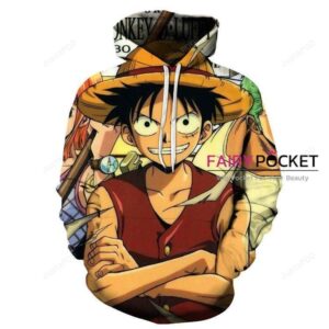 One Piece Monkey D. Luffy 3D Hoodie For Men Women All Over 3D Printed Hoodie ï¿½ I - 05baaf50e6c7