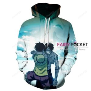 One Piece Monkey D. Luffy Portgas D Ace 3D Hoodie For Men Women All Over 3D Printed Hoodie ï¿½ B - c7c875993905