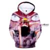 One Piece Monkey D. Luffy Red 3D Hoodie For Men Women All Over 3D Printed Hoodie - 5ed6823aa6c6
