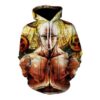 One Piece Pullover And Zippered Hoodies Custom 3D One Piece Graphic Printed 3D Hoodie All Over Print Hoodie For Men For Women - 9b8374c27aca