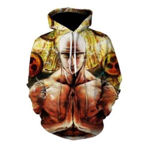 One Piece Pullover And Zippered Hoodies Custom 3D One Piece Graphic Printed 3D Hoodie All Over Print Hoodie For Men For Women - 9b8374c27aca