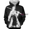 One Piece Roronoa Zoro Black 3D Hoodie For Men Women All Over 3D Printed Hoodie - 27b5a33b50fa