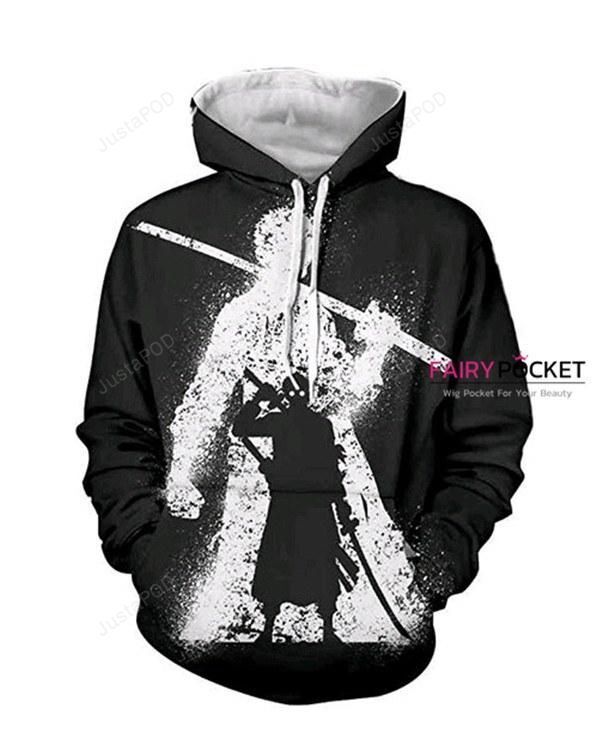 One Piece Roronoa Zoro Black 3D Hoodie For Men Women All Over 3D Printed Hoodie - 27b5a33b50fa One Piece Roronoa Zoro Black 3D Hoodie For Men Women All Over 3D Printed Hoodie - 27b5a33b50fa