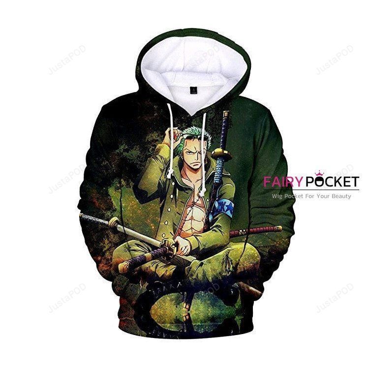 One Piece Roronoa Zoro Green 3D Hoodie For Men Women All Over 3D Printed Hoodie � B - dcb89f3c6343 One Piece Roronoa Zoro Green 3D Hoodie For Men Women All Over 3D Printed Hoodie � B - dcb89f3c6343