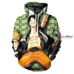 One Piece Sanji Monkey D. Luffy 3D Hoodie For Men Women All Over 3D Printed Hoodie - 3d806db8bb71