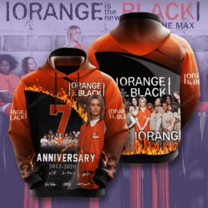 Orange Is The New Black Movie Character Anniversary 7 Years Pullover And Zip Pered Hoodies Custom 3d Graphic Printed 3d Hoodie All Over Print Hoodie For Men For Womenhoodie - 47da8d7165c1