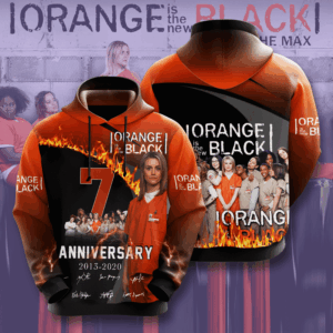 Orange Is the New Black 3D Hoodie - cebacaead800