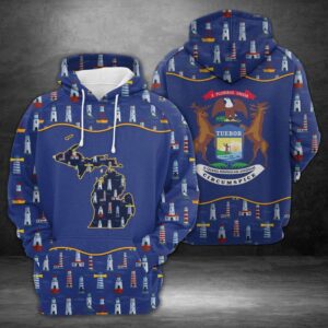 Our Michigan 3D Printed Hoodie/Zipper Hoodie - 67e256e15d13