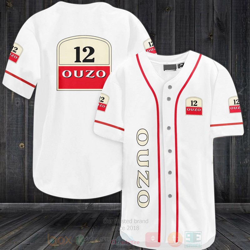 Ouzo 12 Baseball Jersey Shirt Ouzo 12 Baseball Jersey Shirt
