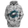 PHILADELPHIA EAGLES 3D Hoodie For Men For Women All Over Printed - fe3316994726