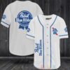 Pabst Blue Ribbon Baseball Jersey Shirt