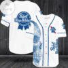 Pabst Blue Ribbon Baseball Jersey Shirt