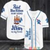 Pabst Blue Ribbon In My Veins Jesus In My Heart Baseball Jersey