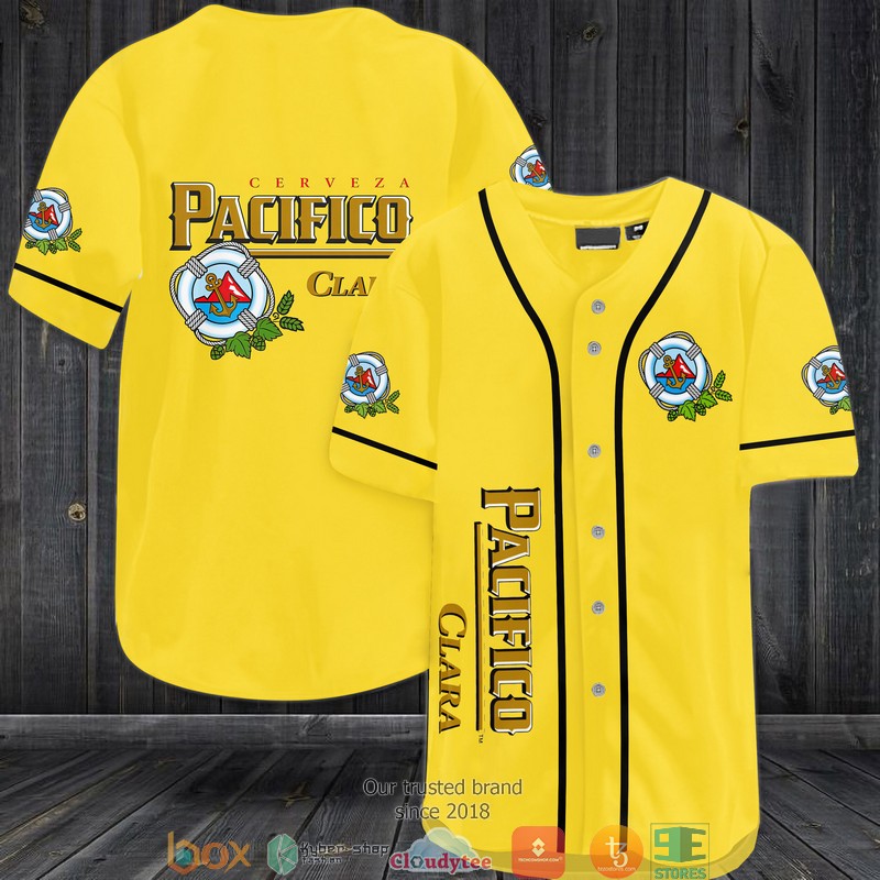 Pacifico Clara Baseball Jersey Shirt Pacifico Clara Baseball Jersey Shirt