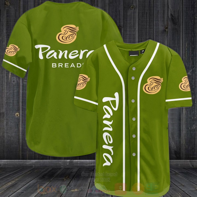Panera Bread Baseball Jersey Shirt Panera Bread Baseball Jersey Shirt