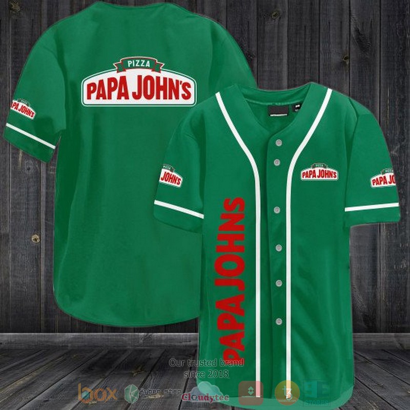 Papa John’S Pizza Baseball Jersey Papa John’S Pizza Baseball Jersey