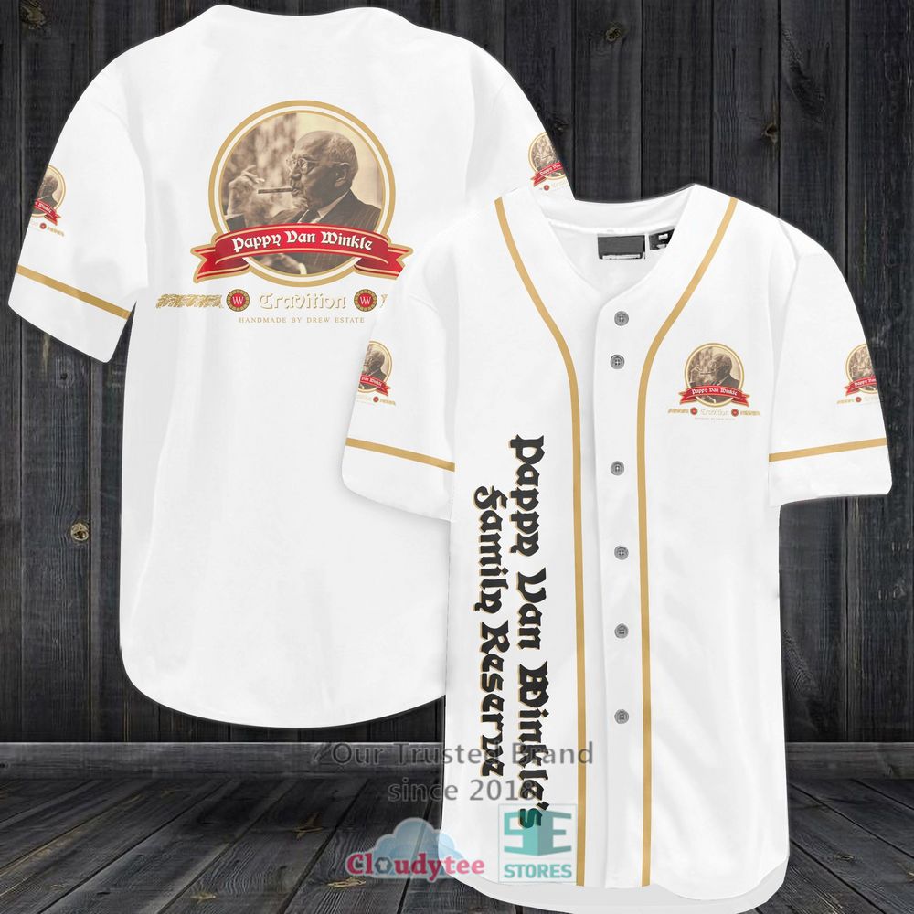 Pappy Van Winkle’S Family Reserve Baseball Jersey Shirt Pappy Van Winkle’S Family Reserve Baseball Jersey Shirt