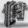 Pattern Color Skull Head Baseball Jersey