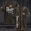 Peets Coffee Baseball Jersey Shirt
