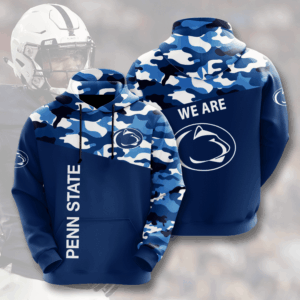 Penn State Nittany Lions 3D Hoodie - aca6d58334b1