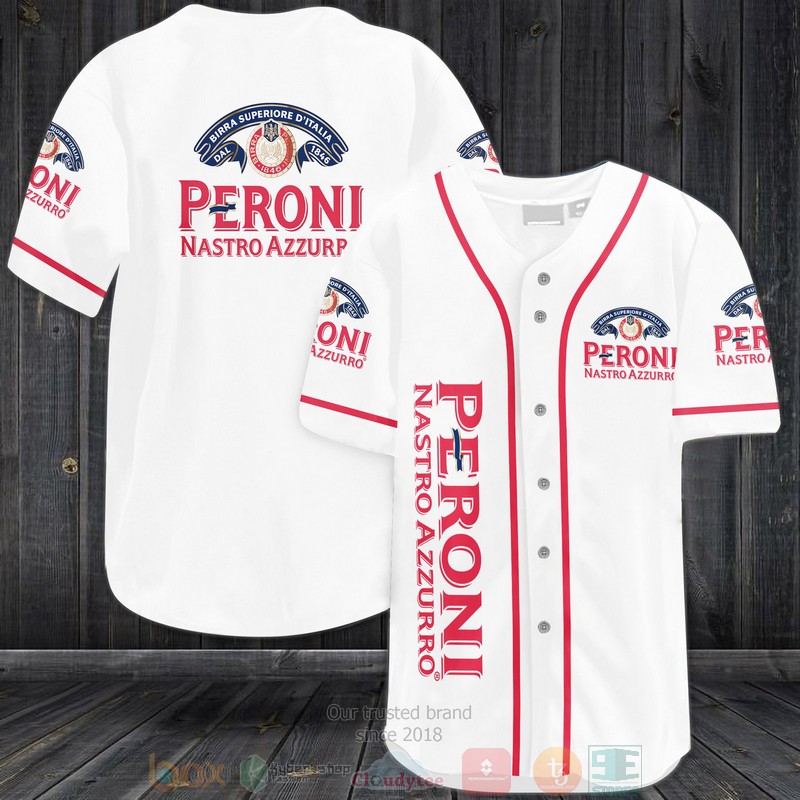Peroni Nastro Azzurro Baseball Jersey Peroni Nastro Azzurro Baseball Jersey