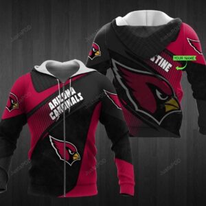 Personalized 3D Hoodie Arizona Cardinals Custom Name 3D All Over Printed Hoodie - a741b1e286ca