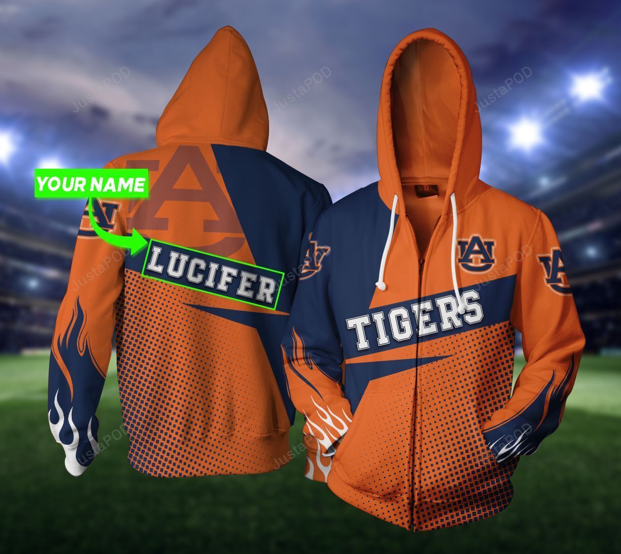 Personalized 3D Hoodie Auburn Tigers Custom Name 3D All Over Printed Hoodie - 536119a4a1a2 Personalized 3D Hoodie Auburn Tigers Custom Name 3D All Over Printed Hoodie - 536119a4a1a2