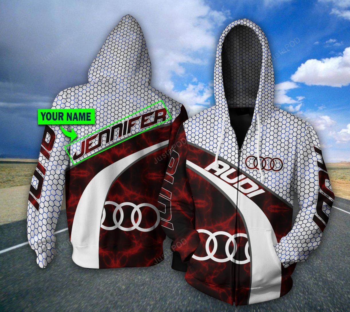 Personalized 3D Hoodie Audi Custom Name 3D All Over Printed Hoodie - 721ed8cac217 Personalized 3D Hoodie Audi Custom Name 3D All Over Printed Hoodie - 721ed8cac217