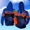 Personalized 3D Hoodie Boise State Broncos football Custom Name 3D All Over Printed Hoodie - 59a78f227bbf