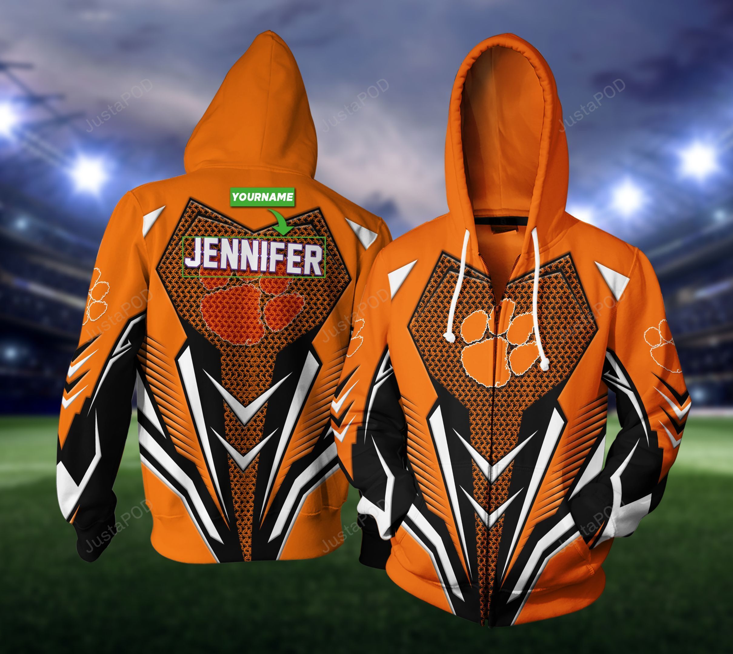 Personalized 3D Hoodie Clemson Tiger Custom Name 3D All Over Printed Hoodie - 501dc81713eb Personalized 3D Hoodie Clemson Tiger Custom Name 3D All Over Printed Hoodie - 501dc81713eb