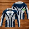 Personalized 3D Hoodie Dallas Cowboys Custom Name 3D All Over Printed Hoodie - 72dd1cc9690d