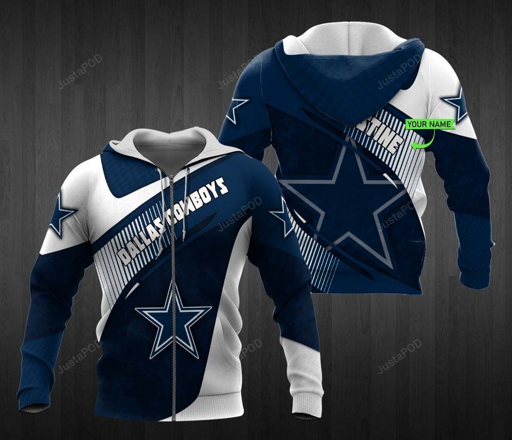 Personalized 3D Hoodie Dallas Cowboys Custom Name 3D All Over Printed Hoodie - f77a8695876b Personalized 3D Hoodie Dallas Cowboys Custom Name 3D All Over Printed Hoodie - f77a8695876b