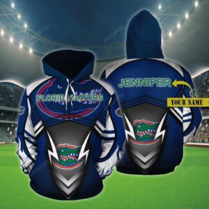 Personalized 3D Hoodie Florida Gators Custom Name 3D All Over Printed Hoodie - 1e07cb232216