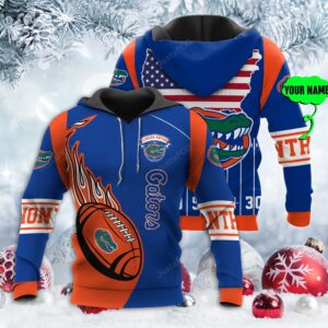 Personalized 3D Hoodie Florida Gators Custom Name 3D All Over Printed Hoodie - bd00686d8181