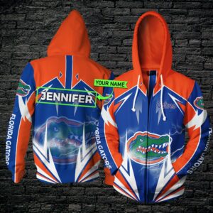 Personalized 3D Hoodie Florida Gators Custom Name 3D All Over Printed Hoodie - f42b6cb71391